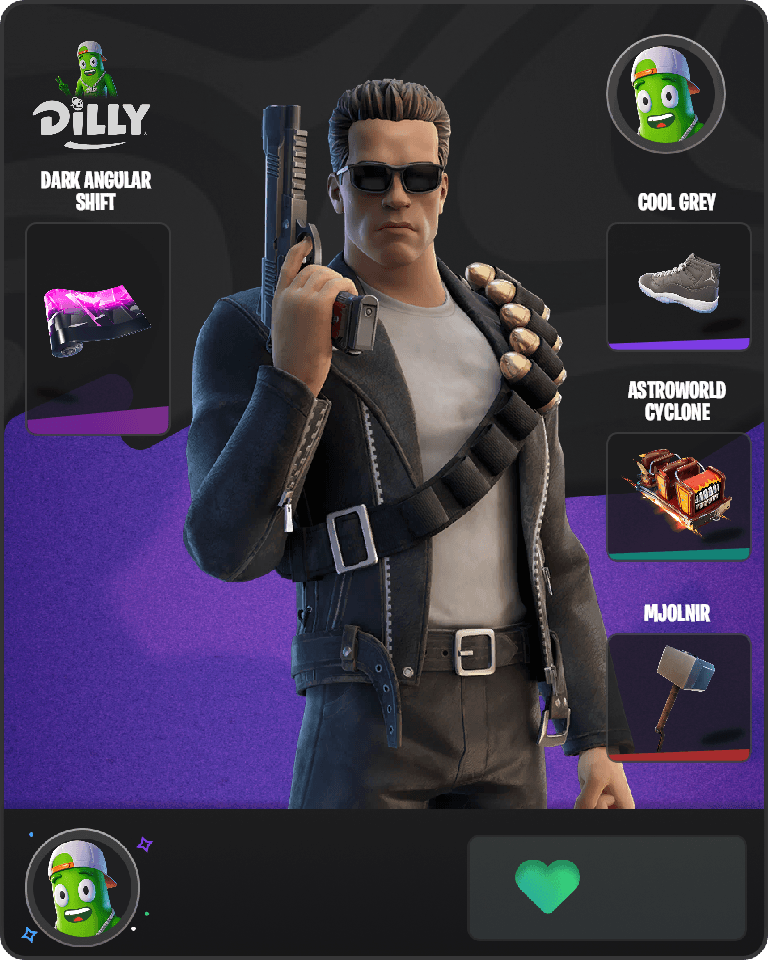 Terminator Fortnite combo