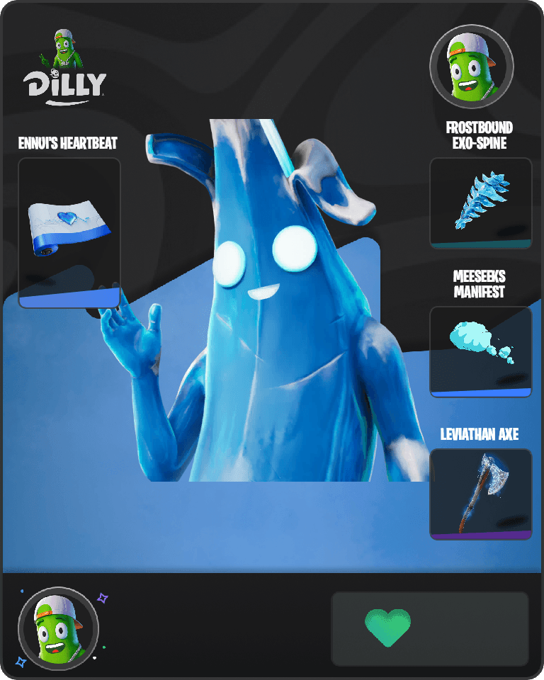 Polar Peely Fortnite combo