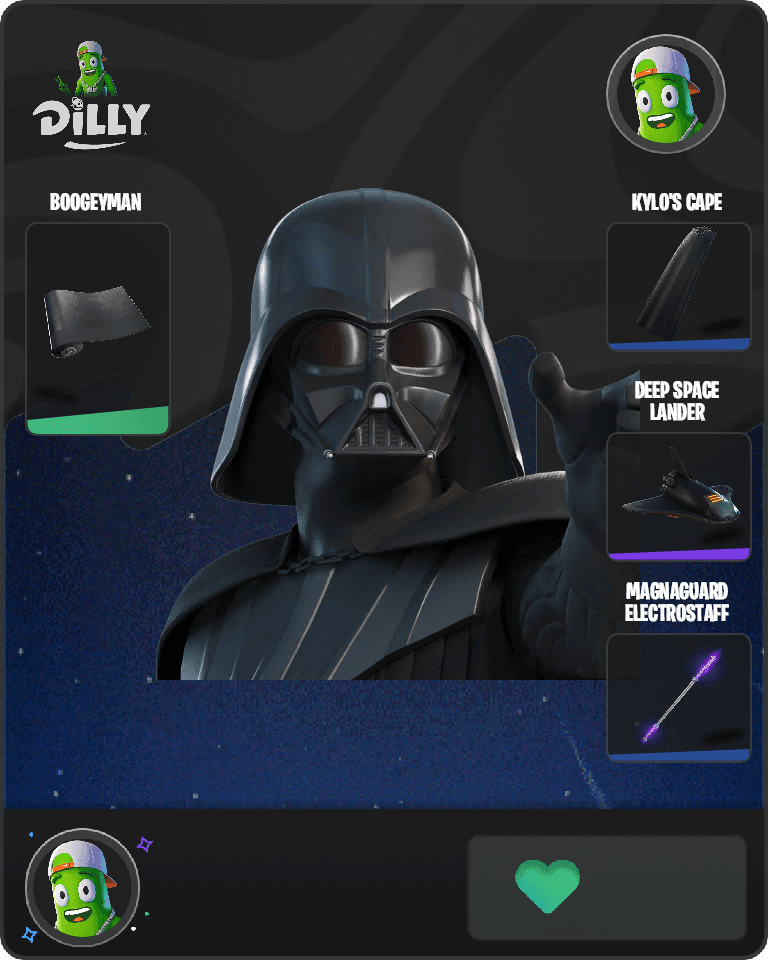 Darth Vader Fortnite combo