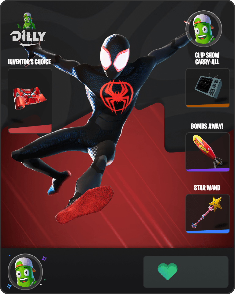 Spider-Man (Miles Morales) Fortnite combo