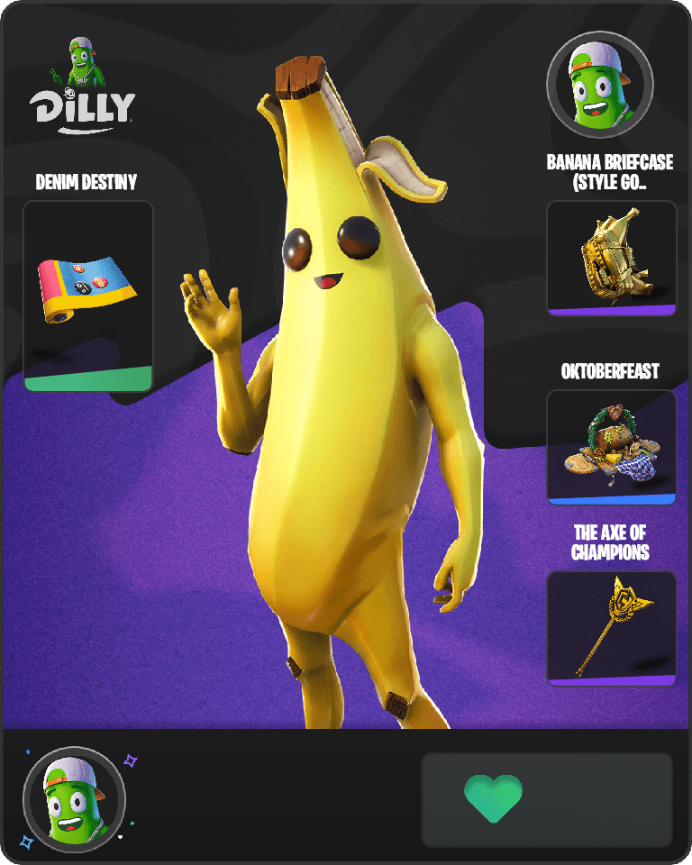 Peely Fortnite combo