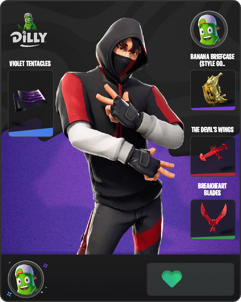 IKONIK Fortnite combo