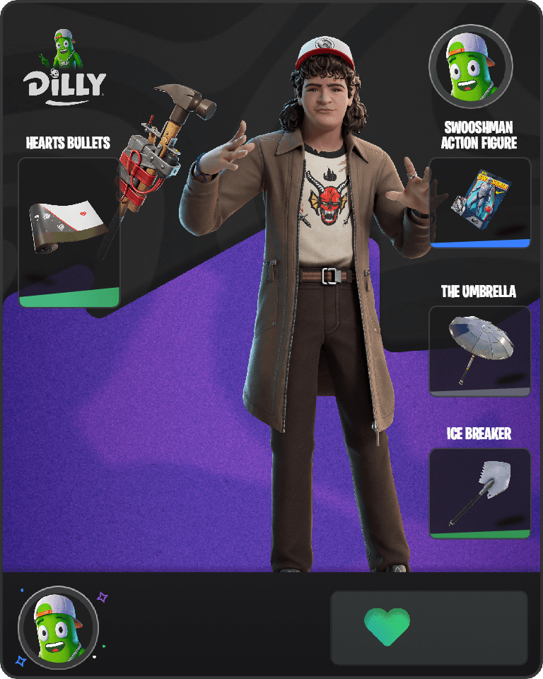Dustin Henderson Fortnite combo