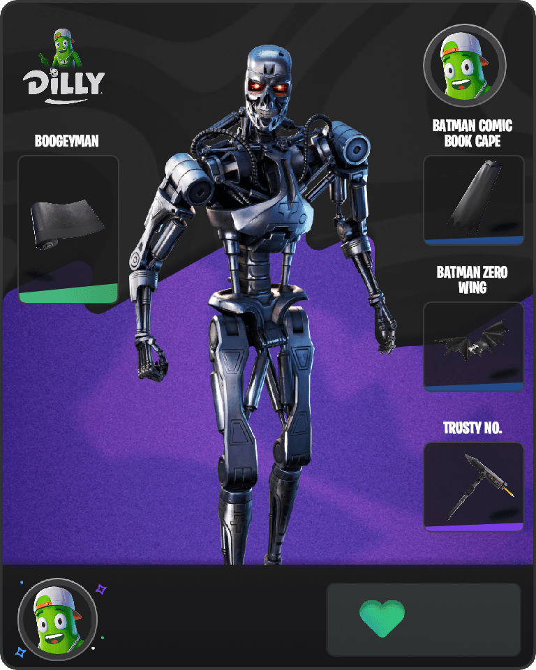 T-800 Fortnite combo