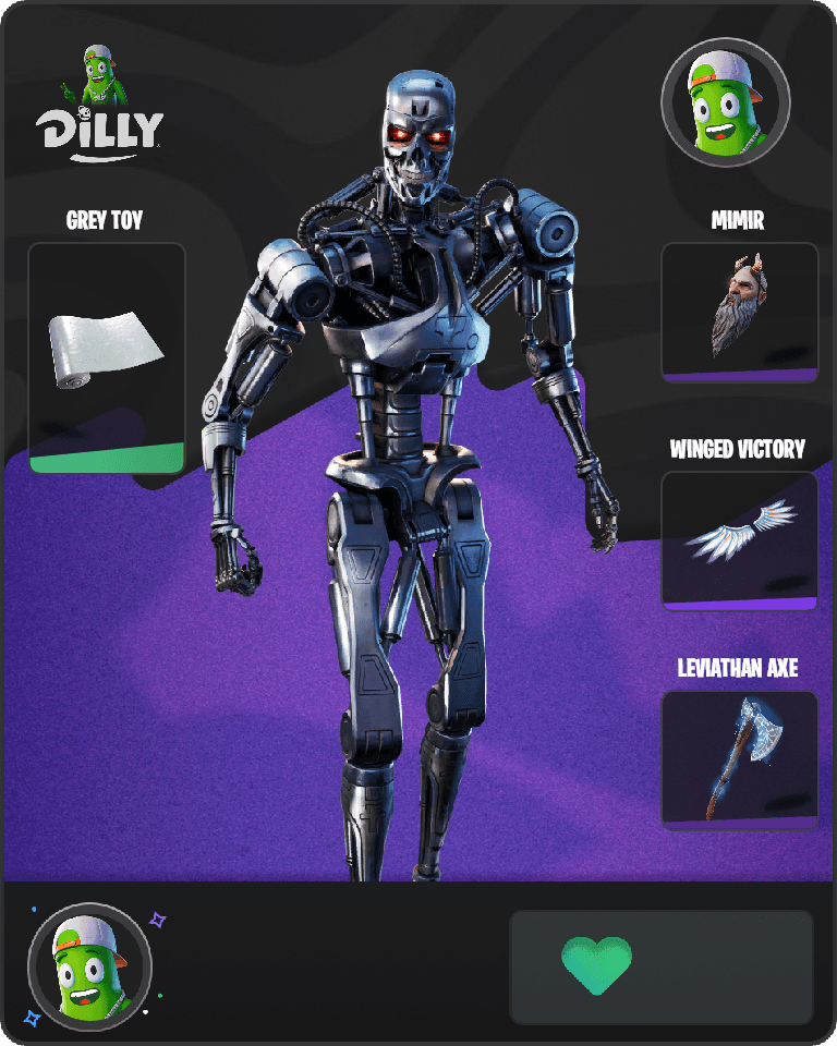 T-800 Fortnite combo