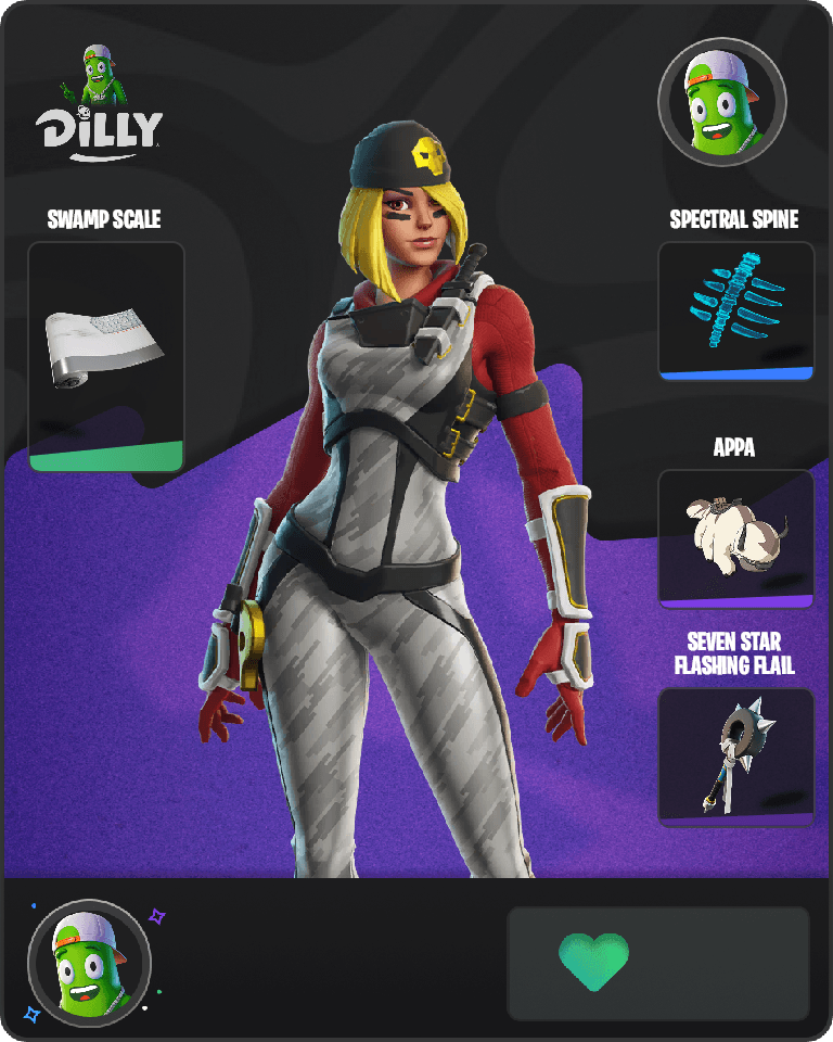 Gilded Skully Fortnite combo
