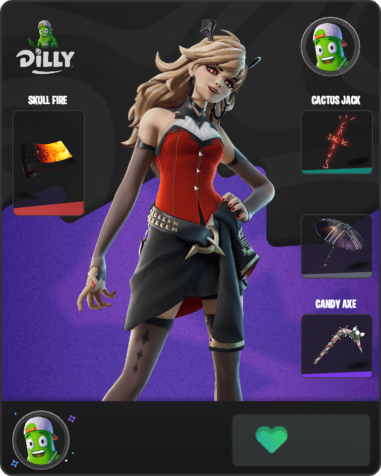 Red Ruin Joni Fortnite combo