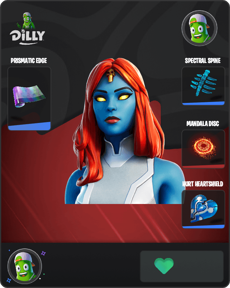 Mystique Fortnite combo