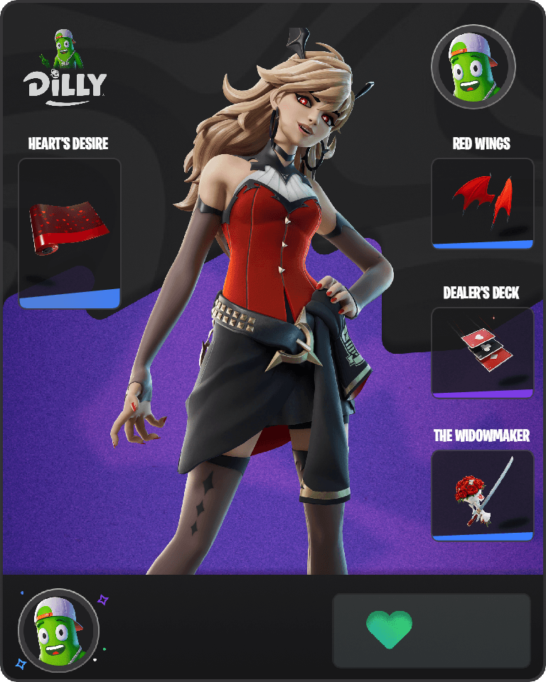 Red Ruin Joni Fortnite combo