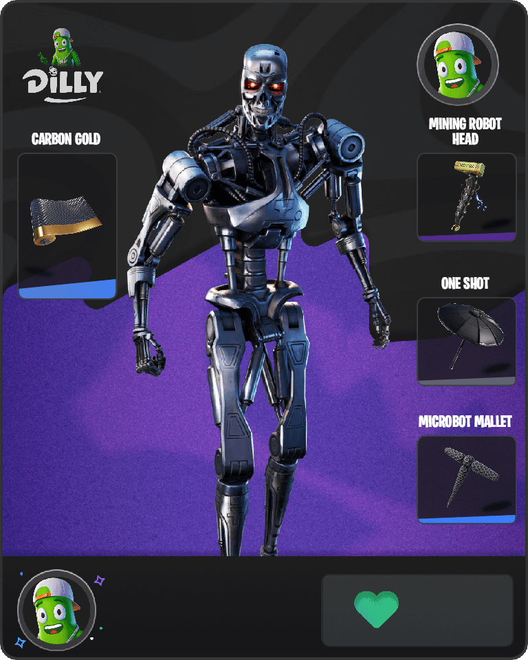 T-800 Fortnite combo