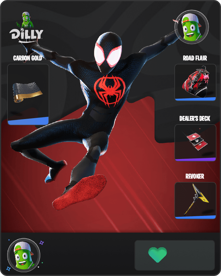 Spider-Man (Miles Morales) Fortnite combo