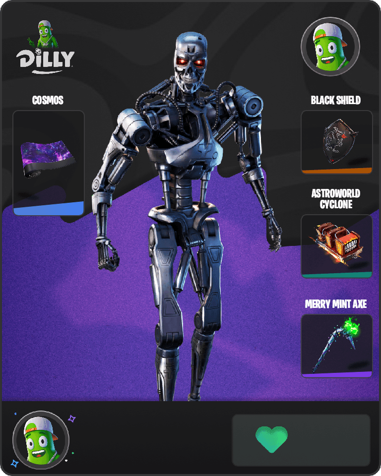 T-800 Fortnite combo