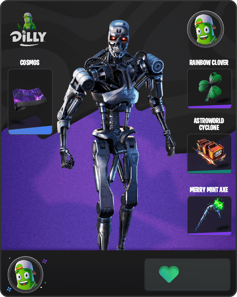 T-800 Fortnite combo