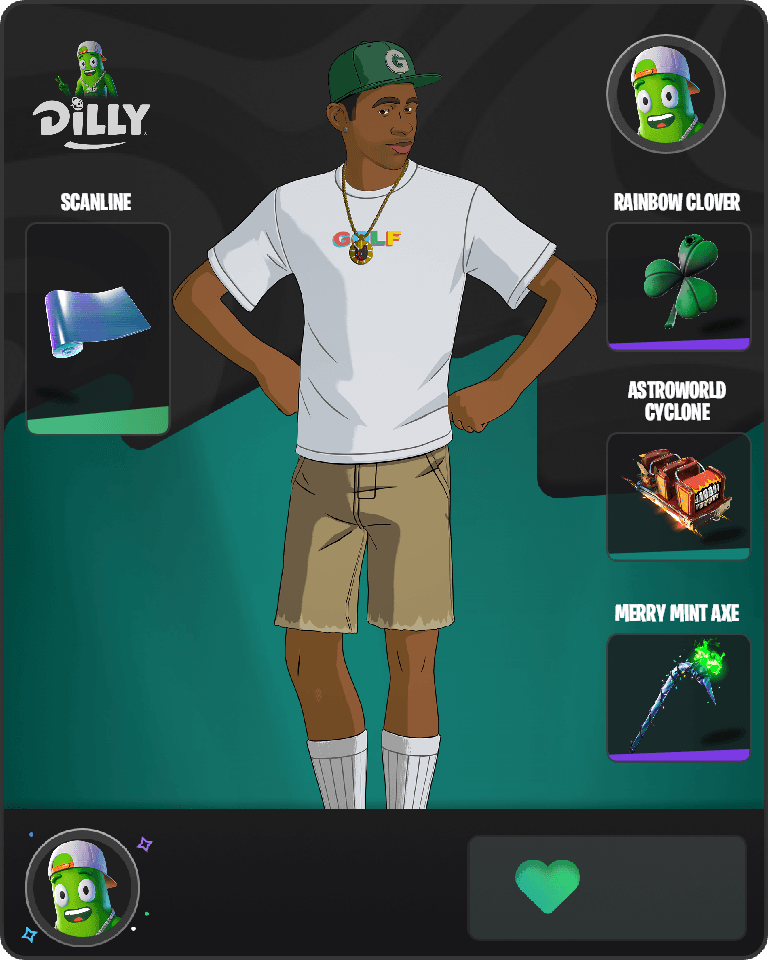 Tyler, The Creator Fortnite combo