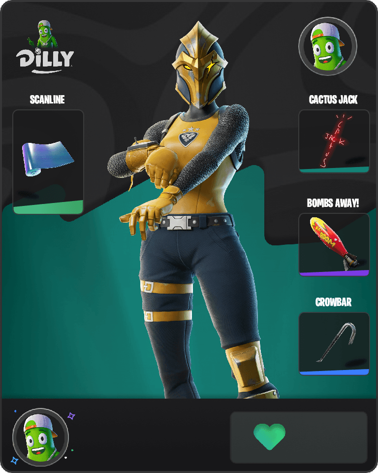 Courageous Knight Fortnite combo