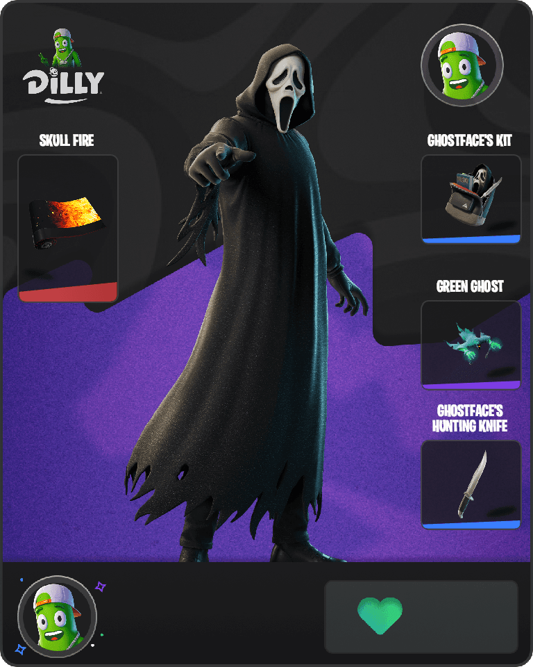 Ghostface Fortnite combo
