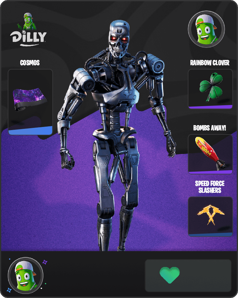 T-800 Fortnite combo