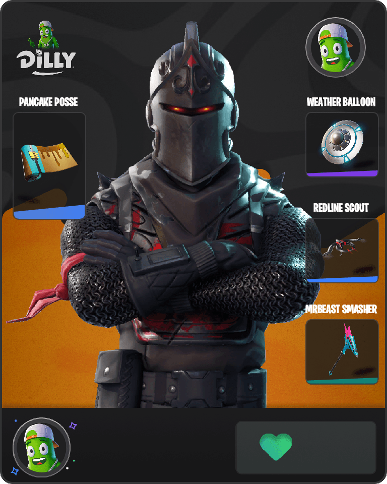 Black Knight Fortnite combo