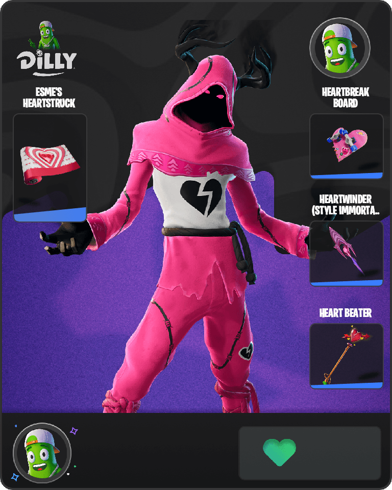 Heartbreaker Shadow Fortnite combo
