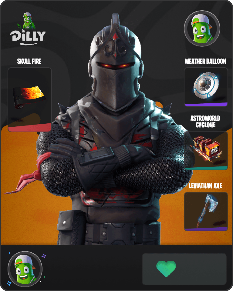 Black Knight Fortnite combo