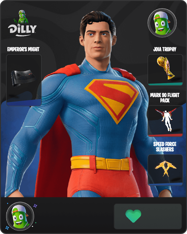 Superman Fortnite combo