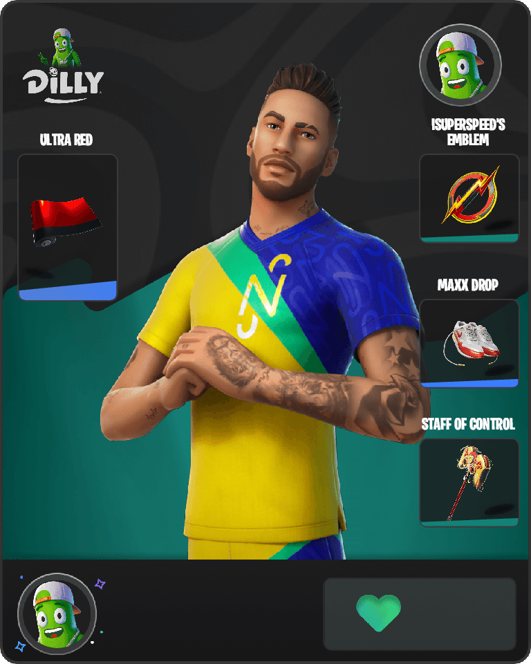 Neymar Jr Fortnite combo