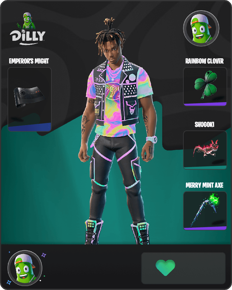 Juice WRLD Fortnite combo
