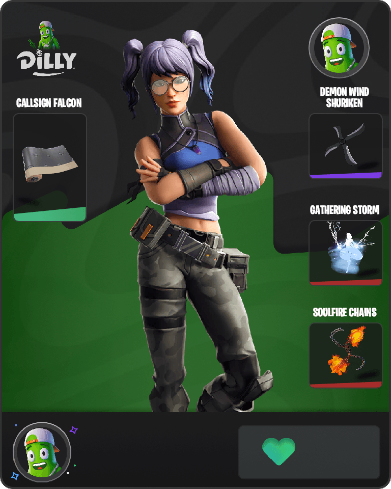Crystal Fortnite combo