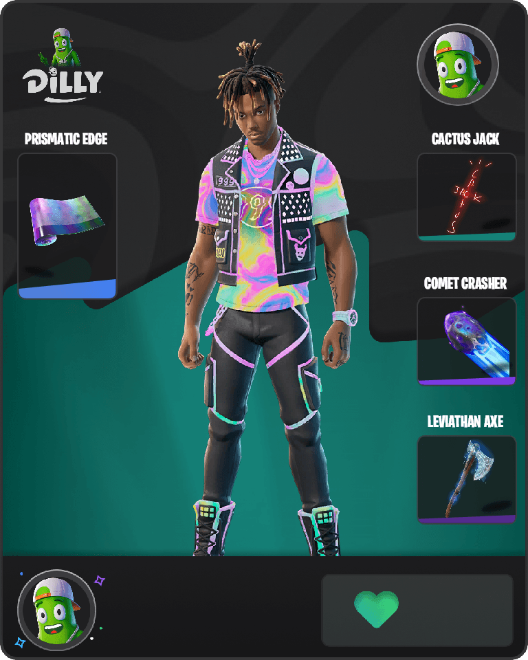Juice WRLD Fortnite combo