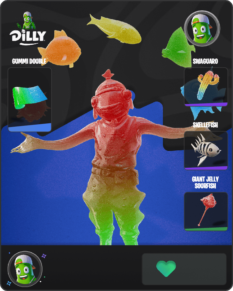 Gummy Fishstick Fortnite combo