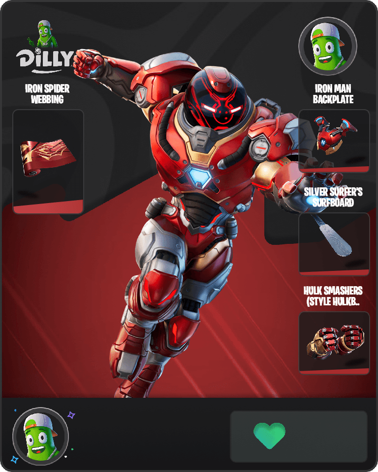 Iron Man Zero Fortnite combo