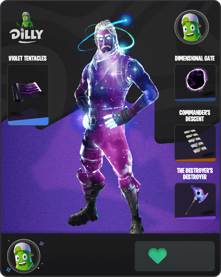 Galaxy Fortnite combo