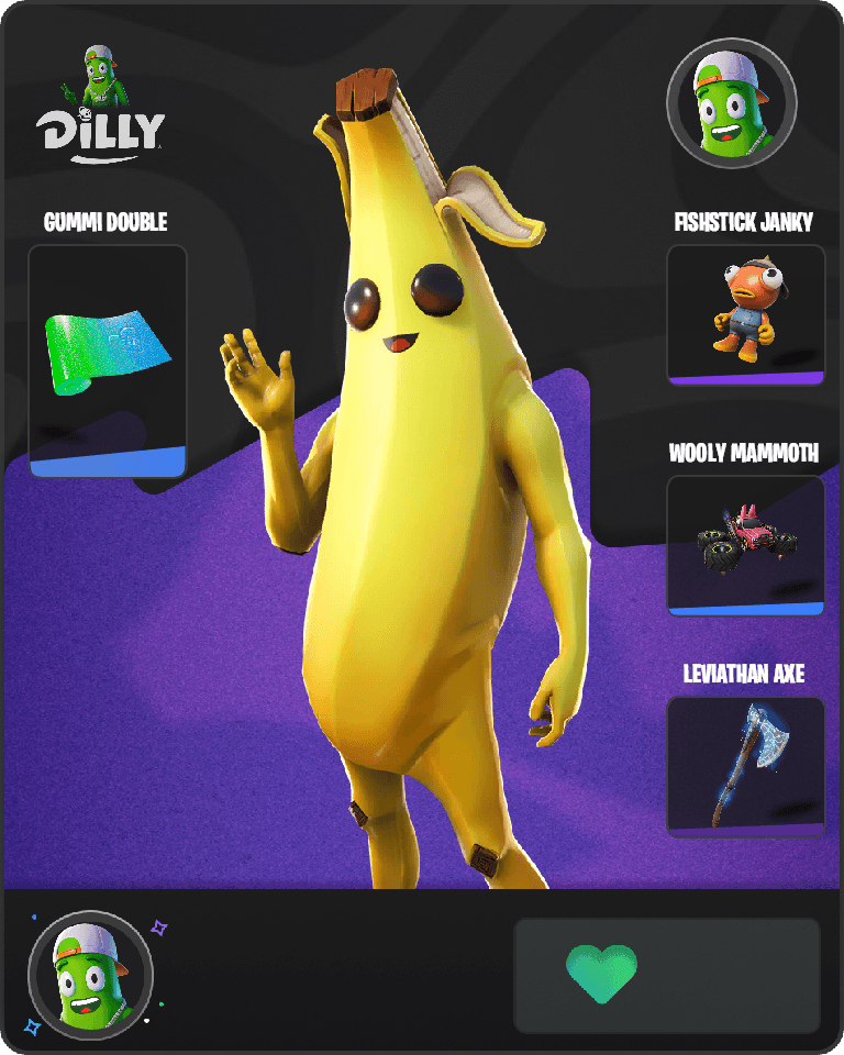 Peely Fortnite combo