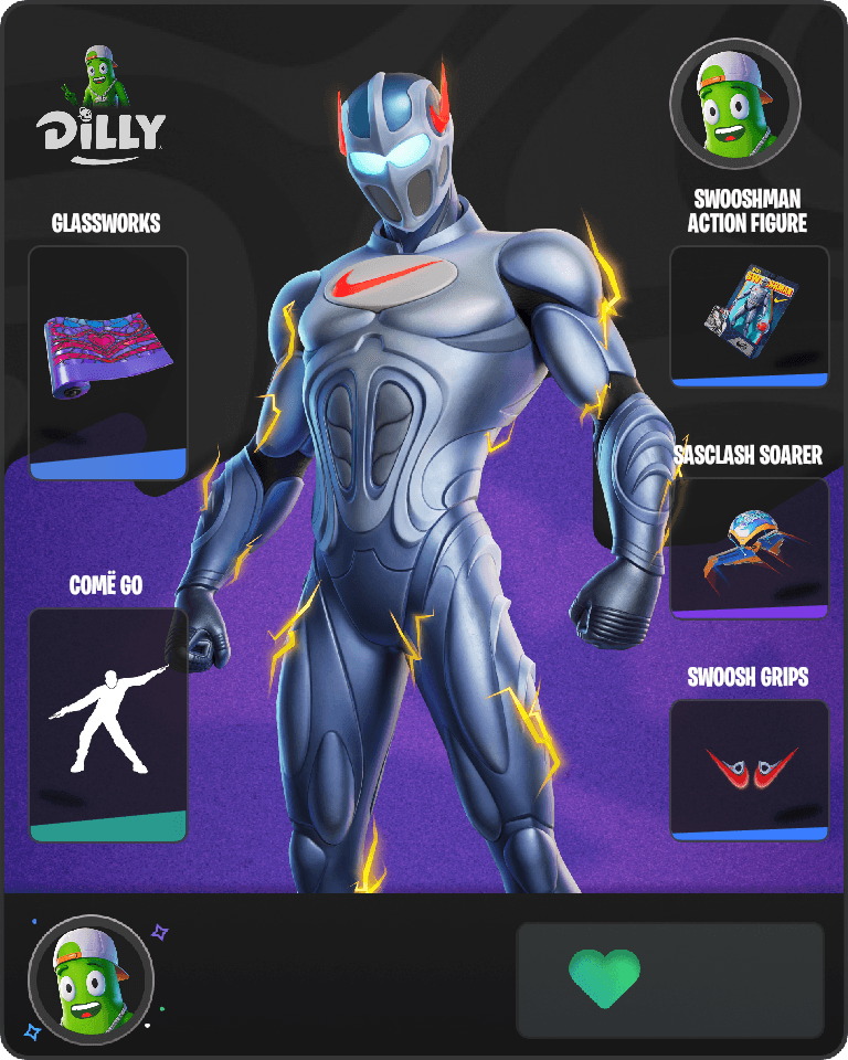 Swooshman Fortnite combo
