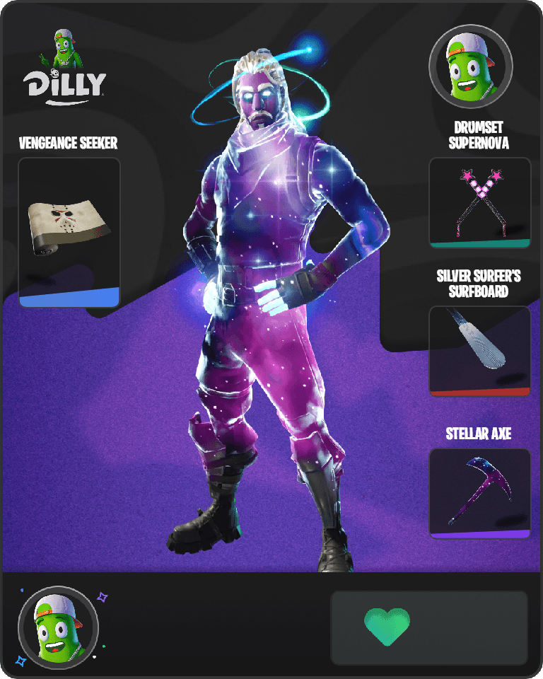 Galaxy Fortnite combo