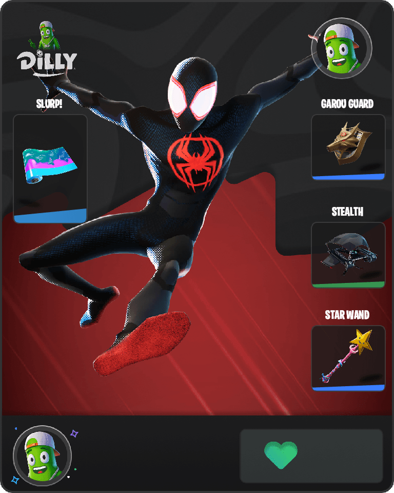 Spider-Man (Miles Morales) Fortnite combo