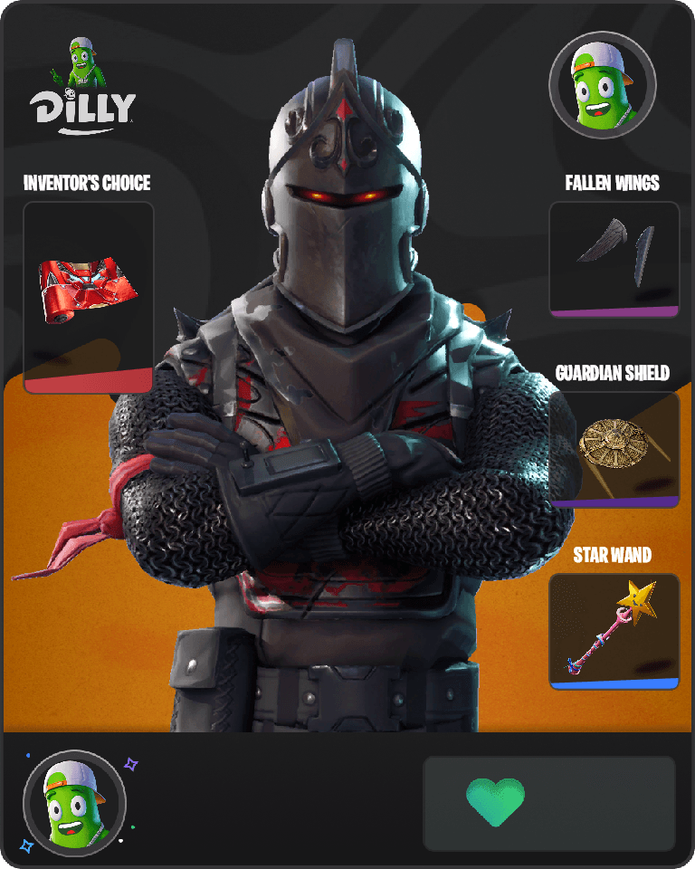 Black Knight Fortnite combo