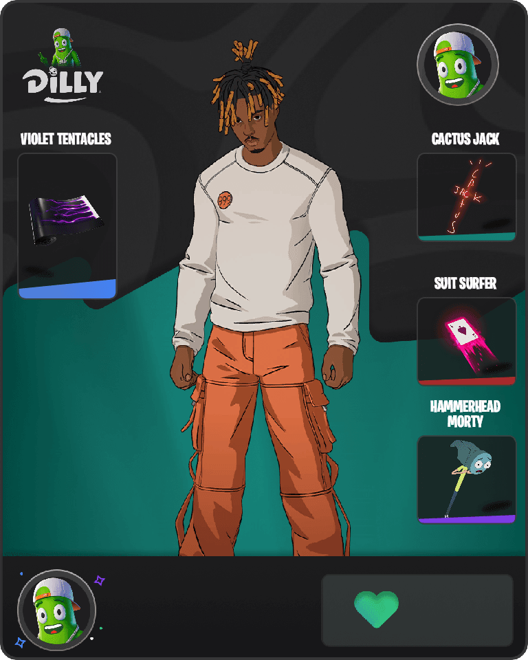 Slayer Juice WRLD Fortnite combo