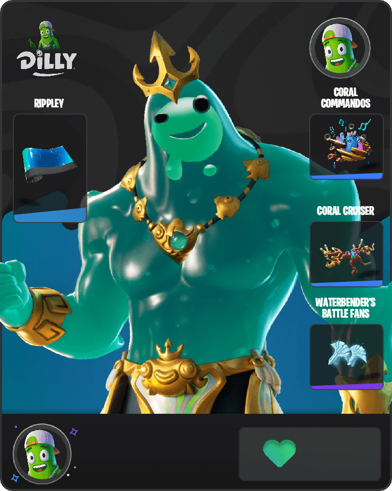 Poseidon Fortnite combo