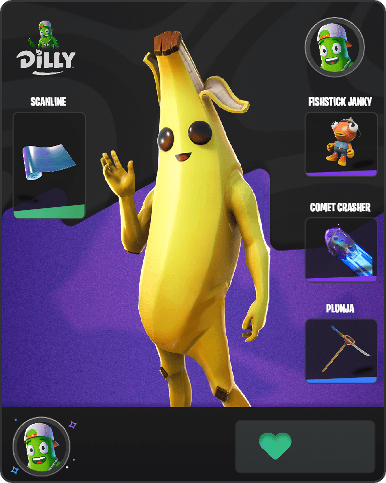 Peely Fortnite combo