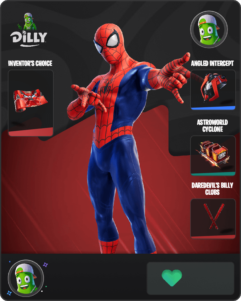 Spider-Man Fortnite combo