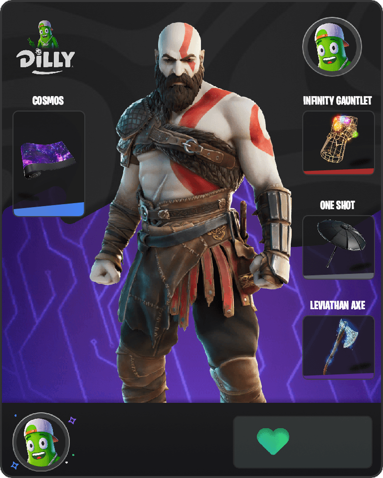 Kratos Fortnite combo
