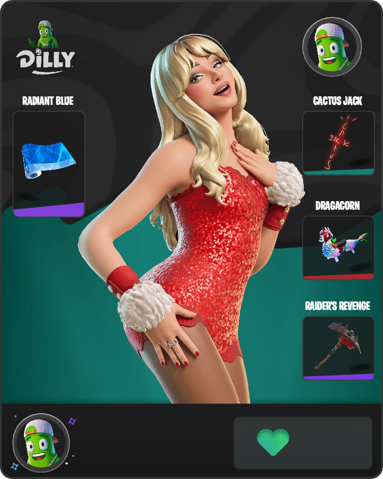 Santa 'Brina Fortnite combo