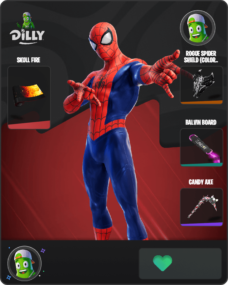 Spider-Man Fortnite combo