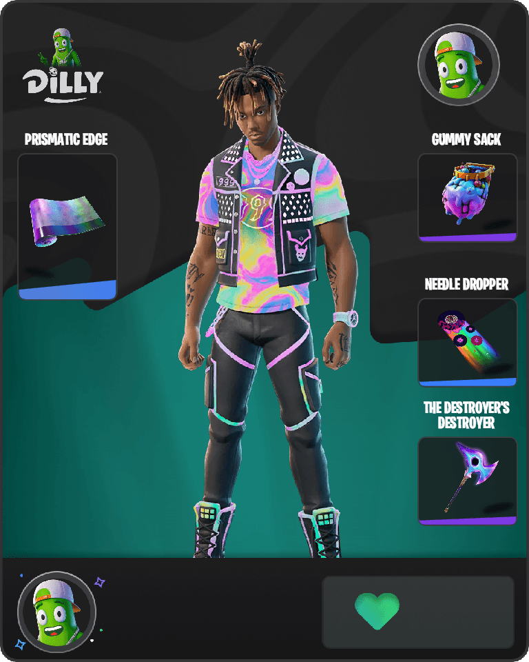 Juice WRLD Fortnite combo
