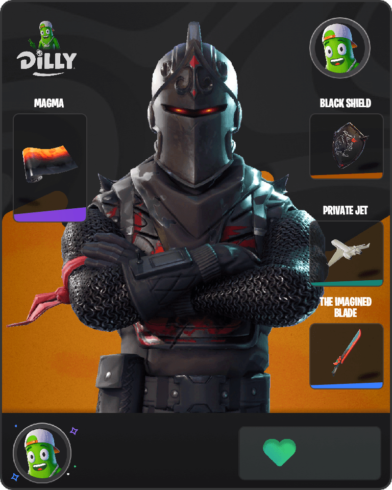 Black Knight Fortnite combo
