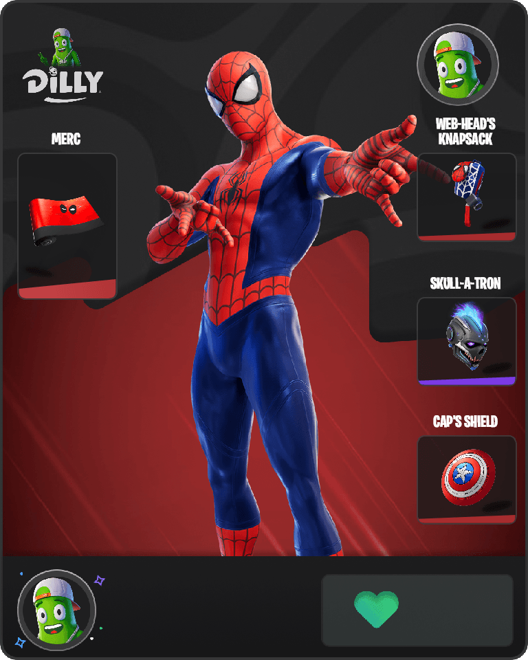 Spider-Man Fortnite combo