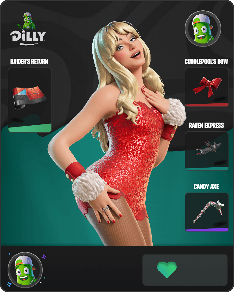 Santa 'Brina Fortnite combo