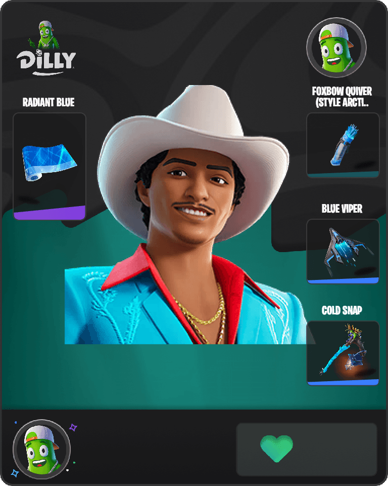 Die With A Smile Bruno Fortnite combo