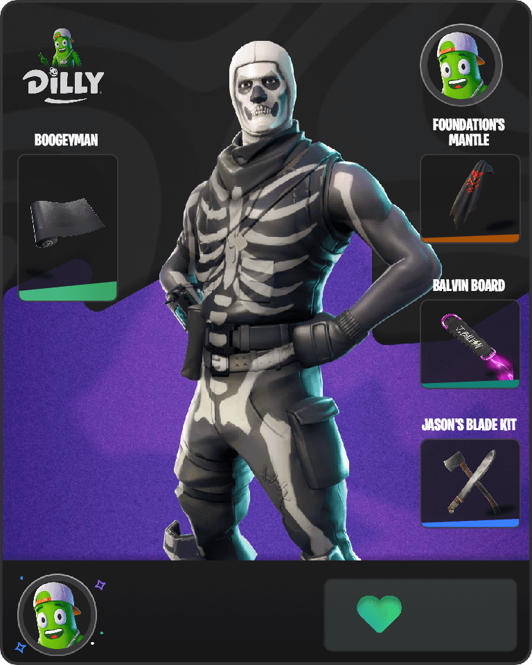Skull Trooper Fortnite combo